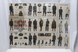 US Army Newsmap Poster-German Uniforms