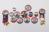 Eisenhower Group of (13) Political Pinbacks