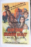 Man from Rainbow Valley (1946) 1-Sheet