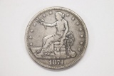 1874-S Trade Dollar