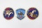 Group of (3) U.S. Army Patches