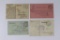 (4) WWI German Army Feldpost PC/Letters