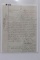 Indian War US Army Wyoming Terr. Letter