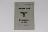 Rare! Nazi Returnee ID Card with Photo