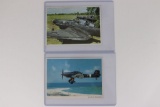 (2) Nazi Luftwaffe Propaganda Postcards