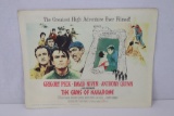 (7) 1961 Guns of Navarone Lobby Cards