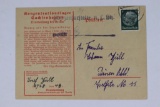 Nazi Sachsenhausen Conc. Camp Postcard