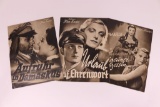 (3) 1930's Nazi German Movie Programs