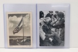 HJ Boy, Panzer Troops, HJ Flag Postcards