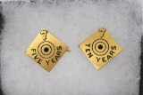 Span-Am/Indian War Marksmanship Pins