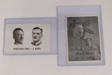 (2) Nazi Adolf Hitler Propaganda Postcards