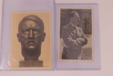 (2) Nazi Adolf Hitler Propaganda Postcards