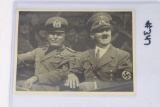 Nazi Hitler/Mussolini Propaganda Postcard