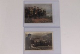 (2) Nazi Adolf Hitler Propaganda Postcards