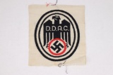 Nazi DDAC Bevo Weave Patch