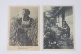 (2) Nazi RAD women Postcards