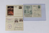 Lot (3) Nazi Postcards