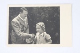 Nazi Hitler w/Little Girl Propaganda PC