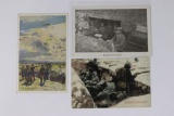 (3) WWI German Postcards