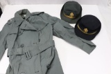 Lot U.S. Army Woman's Hats and Raincoats