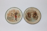 (2) French Colonial War Madagascar Plates