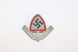 Nazi RAD Cap Badge