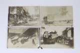 (4) WWI French Postcards