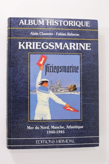 Rare! History of the Kriegsmarien HC Book