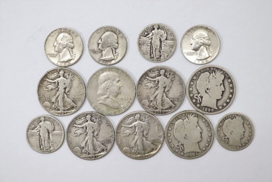 Group of $5.00 Face in U.S. Silver Coins