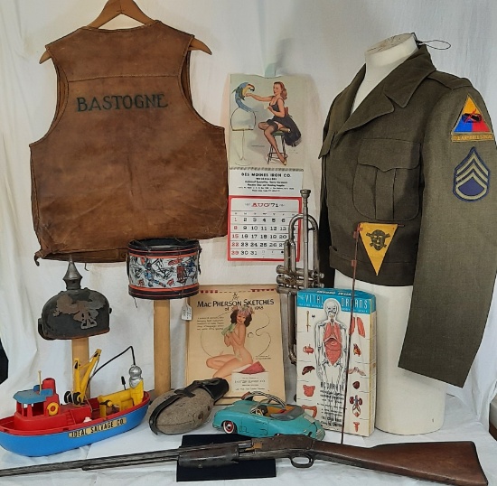ONLINE ONLY: Military, Antiques & Pop-Culture