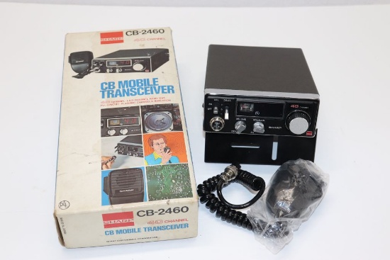 Vintage Sharp CB-2460 Radio Transceiver