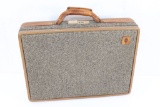 Vintage Hartman Tweed Briefcase - locked