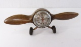 Sessions Airplane Propeller Solid Wood Clock