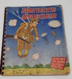 WWII Private Breger Comedy Book