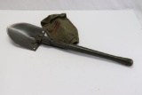 Korean War US Trenching Tool with Canvas Cover