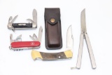Vintage Knives: Parker Cut Co, Craftsman, Swiss Army