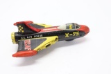 W Toys Atomic Fighter X-7 Space Rocket Toy