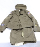 WWII Uniform - Ike Jacket, pants & overseas cap