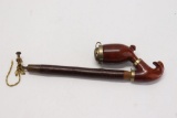 Antique 1940's Bruyere Solid Wood Pipe