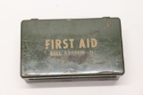 Vintage Bell System First Aid Kit w/original supplies