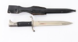 Nazi WWII Fire-Police Bayonet/Dagger