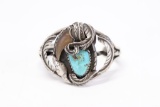 Turquoise & Silver Cuff/Bracelet