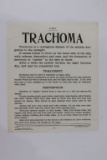 1913 Office of Indian Affairs Broadside