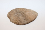 Large Native-American Stone Scraper