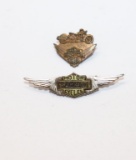 Antique Harley-Davidson Motorcycle Pins