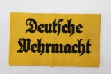 Nazi Deutsche Wehrmacht WWII Armband