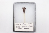 Vintage Agate Bird Point Stick Pin