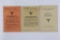 (3) Nazi Deutsches Reichspost Booklets