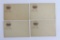 (4) 1920-22 USS Fox Stationery Envelopes