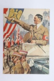 1936 Adolf Hitler Nazi Decorative Telegram